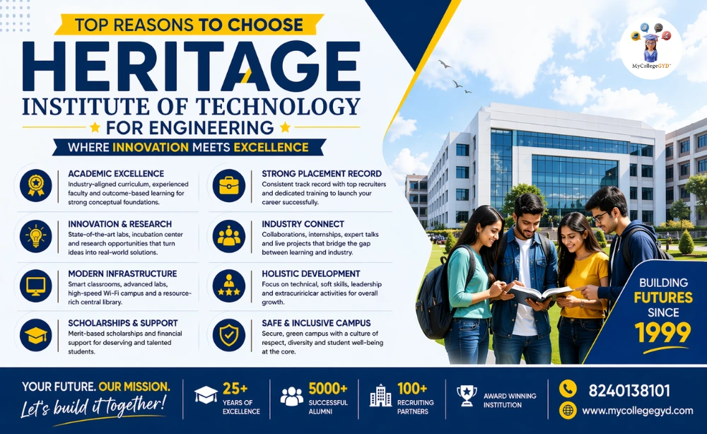 Top Reasons to Choose Heritage Institute of Technology for Engineering
