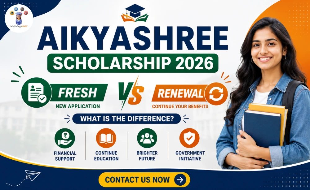 Aikyashree Scholarship 2026: Fresh vs Renewal